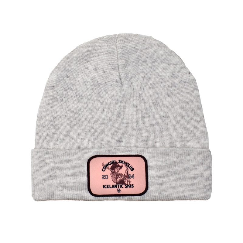 2425 Beanie CowgirlSkiClub grey 0003 Layer0