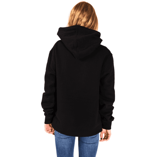 LogoHoodieBlackAmandaBack